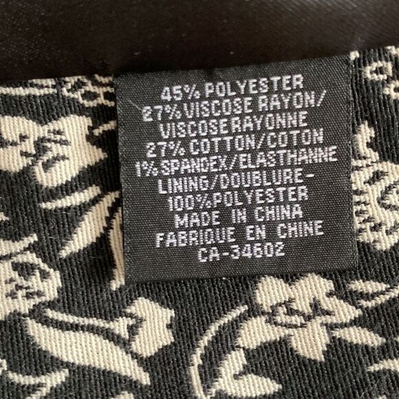 MARIO Serrani Italy Long Floral Print collarless Cardigan Size 8 - Picture 8 of 16